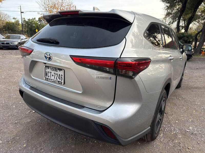2021 Toyota Highlander Hybrid LE