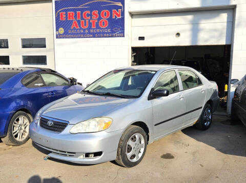 2005 Toyota Corolla for sale at Ericson Auto in Ankeny IA