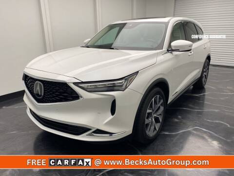 2022 Acura MDX for sale at Becks Auto Group in Mason OH
