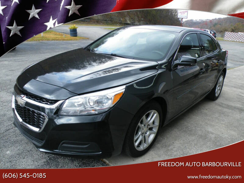 2015 Chevrolet Malibu for sale at Freedom Auto Barbourville in Bimble KY
