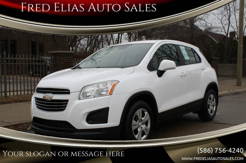 2016 Chevrolet Trax for sale at Fred Elias Auto Sales in Center Line MI