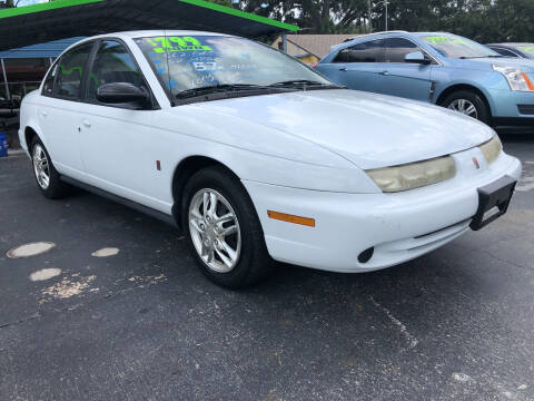 1999 Saturn S-Series for sale at RIVERSIDE MOTORCARS INC - South Lot in New Smyrna Beach FL