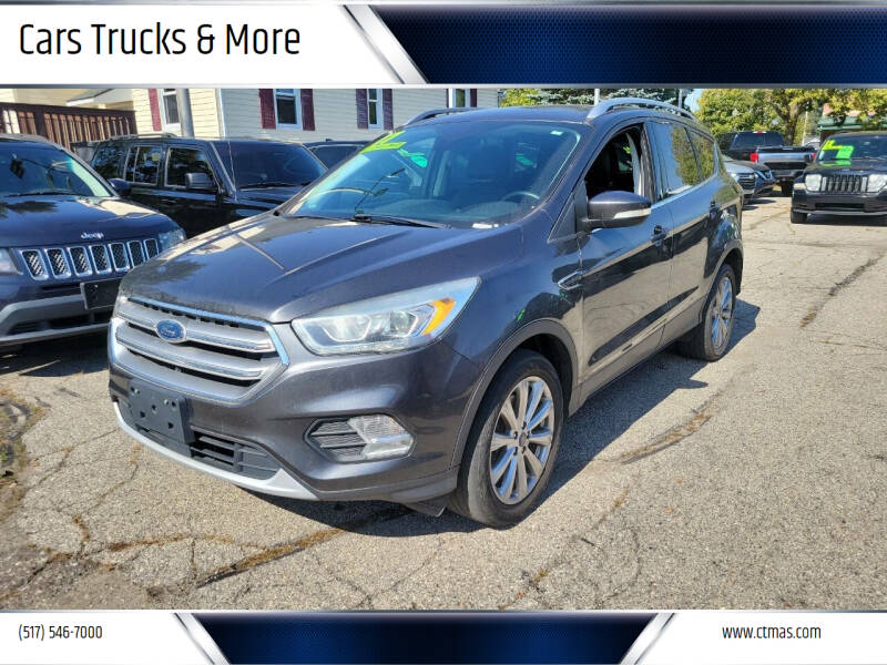 2017 Ford Escape for sale at Cars Trucks & More in Howell MI