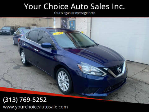 2019 Nissan Sentra for sale at Your Choice Auto Sales Inc. in Dearborn MI