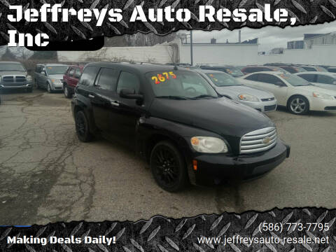 2007 Chevrolet HHR for sale at Jeffreys Auto Resale, Inc in Clinton Township MI