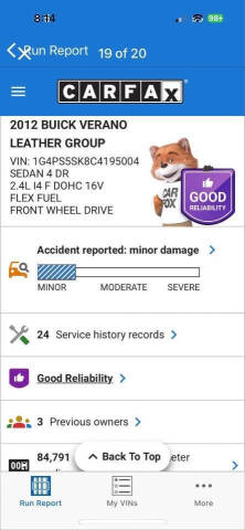2012 Buick Verano