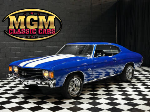 1972 Chevrolet Chevelle for sale at MGM CLASSIC CARS in Addison IL