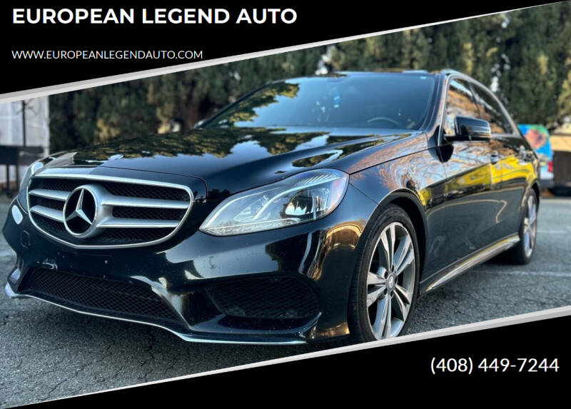 2015 Mercedes-Benz E-Class for sale at EUROPEAN LEGEND AUTO in San Jose CA