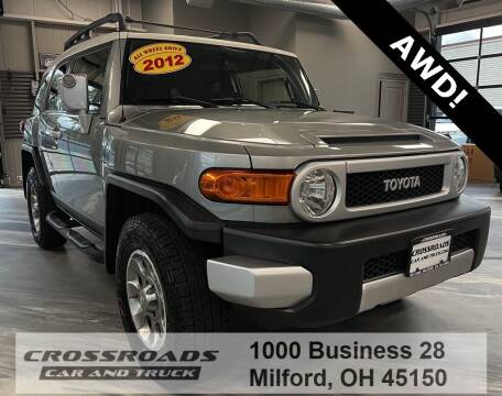 2012 Toyota FJ Cruiser for sale at Crossroads Car & Truck in Milford OH