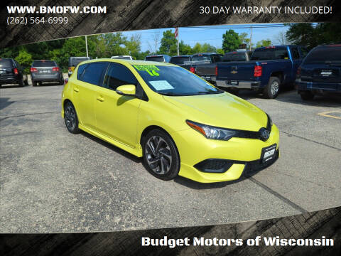 2016 Scion iM for sale at Budget Motors of Wisconsin in Racine WI