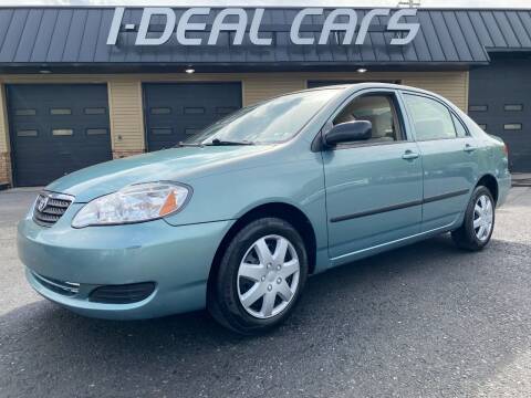 2006 Toyota Corolla for sale at I-Deal Cars in Harrisburg PA