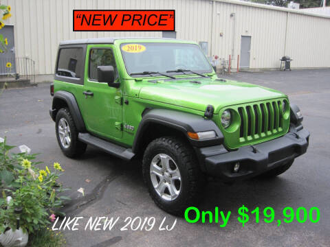 2019 Jeep Wrangler for sale at BR Sales LLC in Webster MA