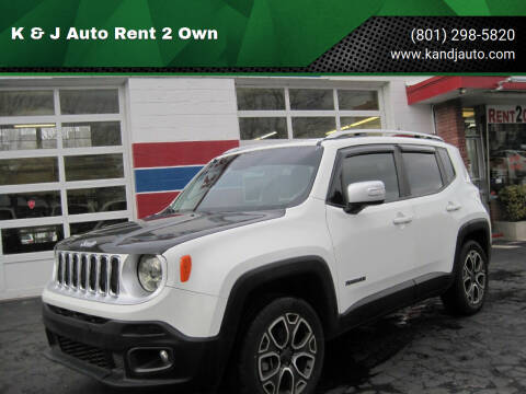 2017 Jeep Renegade for sale at K & J Auto Rent 2 Own in Bountiful UT