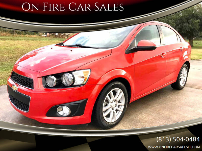 2012 Chevrolet Sonic for sale at On Fire Car Sales in Tampa FL