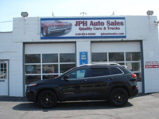 2014 Jeep Cherokee for sale at JPH Auto Sales in Eastlake OH
