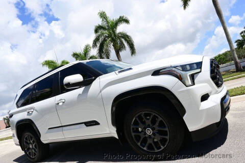2024 Toyota Sequoia for sale at MOTORCARS in West Palm Beach FL