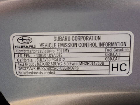 2021 Subaru Legacy Premium