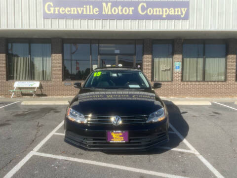 2015 Volkswagen Jetta for sale at Greenville Motor Company in Greenville NC