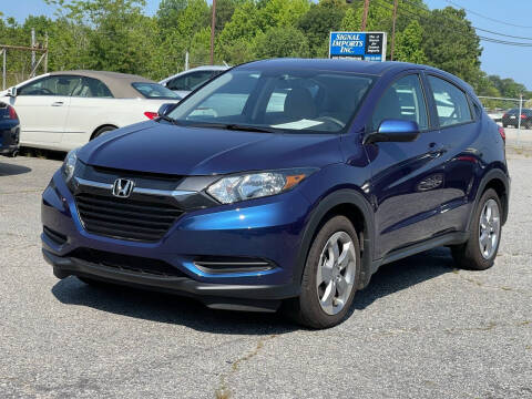 2016 Honda HR-V for sale at Signal Imports INC in Spartanburg SC