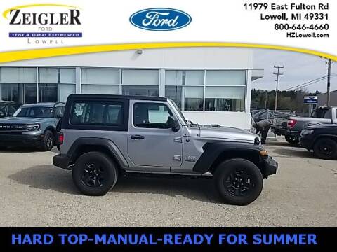 2020 Jeep Wrangler for sale at Zeigler Ford of Plainwell - Jeff Bishop in Plainwell MI