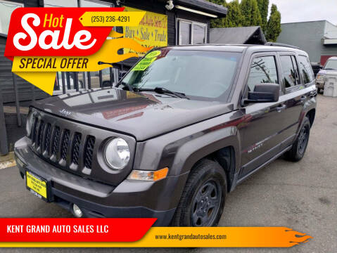 2016 Jeep Patriot for sale at KENT GRAND AUTO SALES LLC in Kent WA