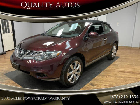 2014 Nissan Murano CrossCabriolet for sale at Quality Autos in Marietta GA