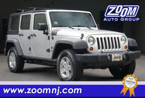 2008 Jeep Wrangler Unlimited for sale at Zoom Auto Group in Parsippany NJ