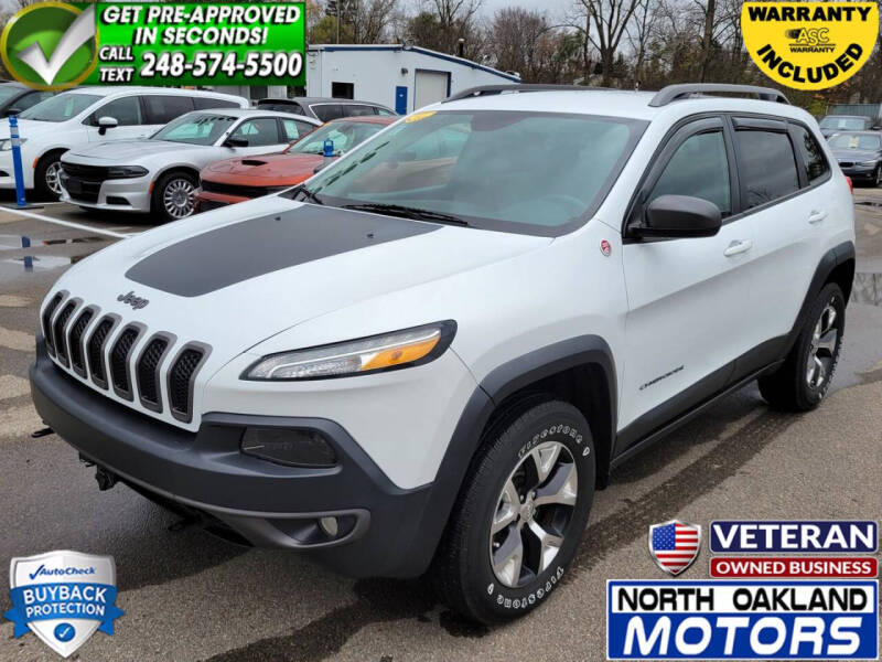 2017 Jeep Cherokee for sale at North Oakland Motors in Waterford MI