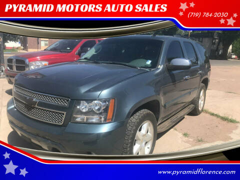 2008 Chevrolet Tahoe for sale at PYRAMID MOTORS AUTO SALES in Florence CO