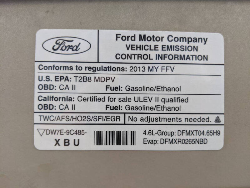 2013 Ford E-Series E-150