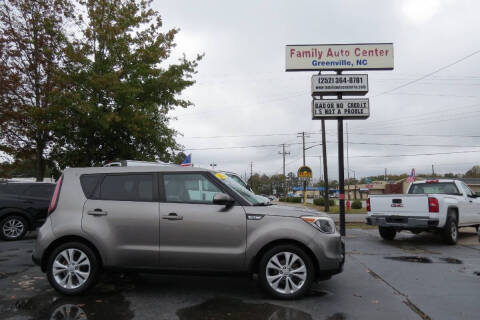 2016 Kia Soul for sale at FAMILY AUTO CENTER in Greenville NC