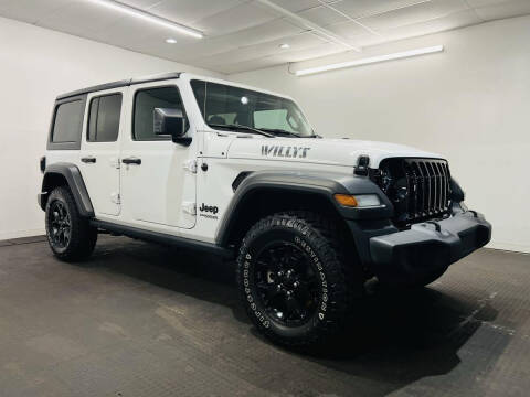 2020 Jeep Wrangler Unlimited for sale at Champagne Motor Car Company in Willimantic CT