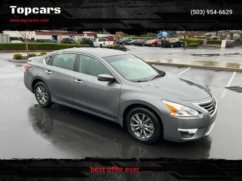 2015 Nissan Altima for sale at Topcars in Wilsonville OR