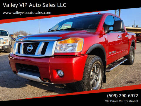 2015 Nissan Titan for sale at Valley VIP Auto Sales LLC in Spokane Valley WA