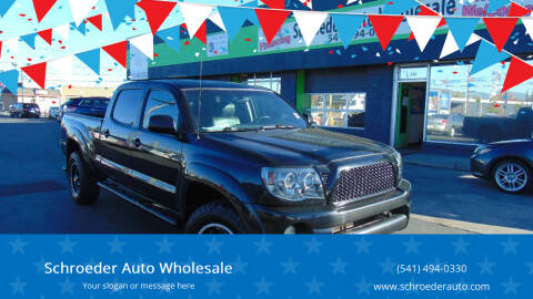2008 Toyota Tacoma for sale at Schroeder Auto Wholesale in Medford OR