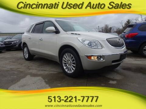 2012 Buick Enclave for sale at Cincinnati Used Auto Sales in Cincinnati OH