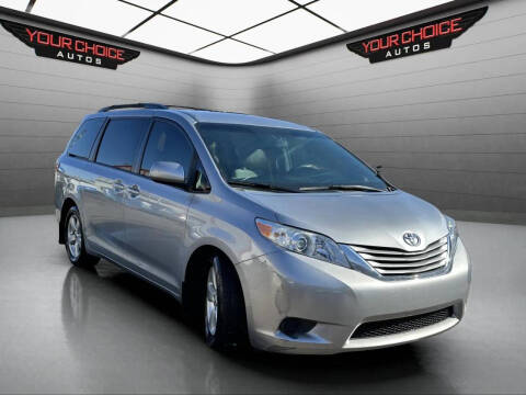 2015 Toyota Sienna LE 8-Passenger