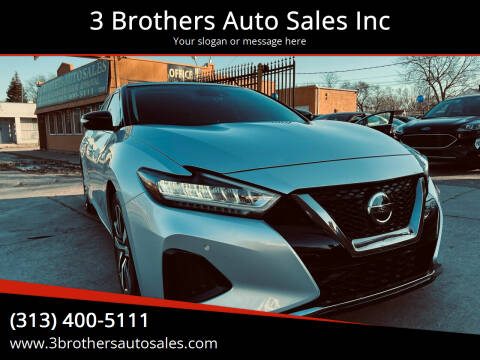 2020 Nissan Maxima for sale at 3 Brothers Auto Sales Inc in Detroit MI