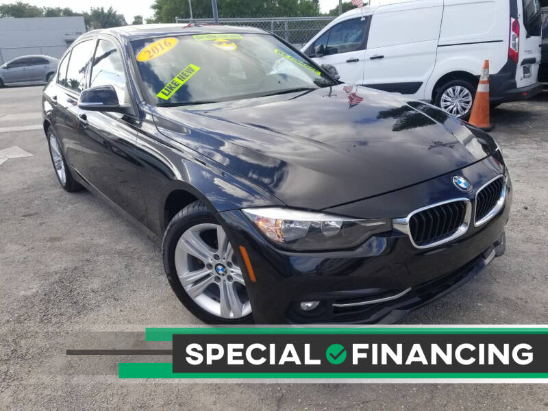 2016 BMW 3 Series for sale at Vicky Auto Sales llc in Miami FL