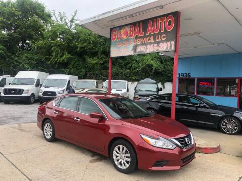2016 Nissan Altima for sale at Global Auto Sales and Service in Nashville TN