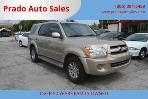 2005 Toyota Sequoia for sale at Prado Auto Sales in Miami FL