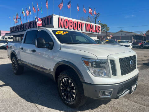 2018 Nissan Titan for sale at Giant Auto Mart in Houston TX