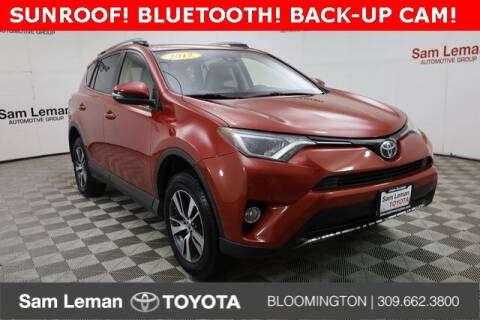 2017 Toyota RAV4 for sale at Sam Leman Mazda in Bloomington IL