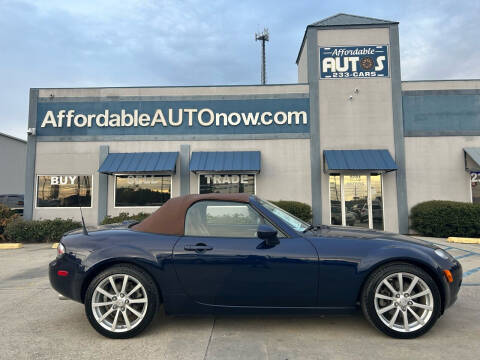 2008 Mazda MX-5 Miata for sale at Affordable Autos in Houma LA