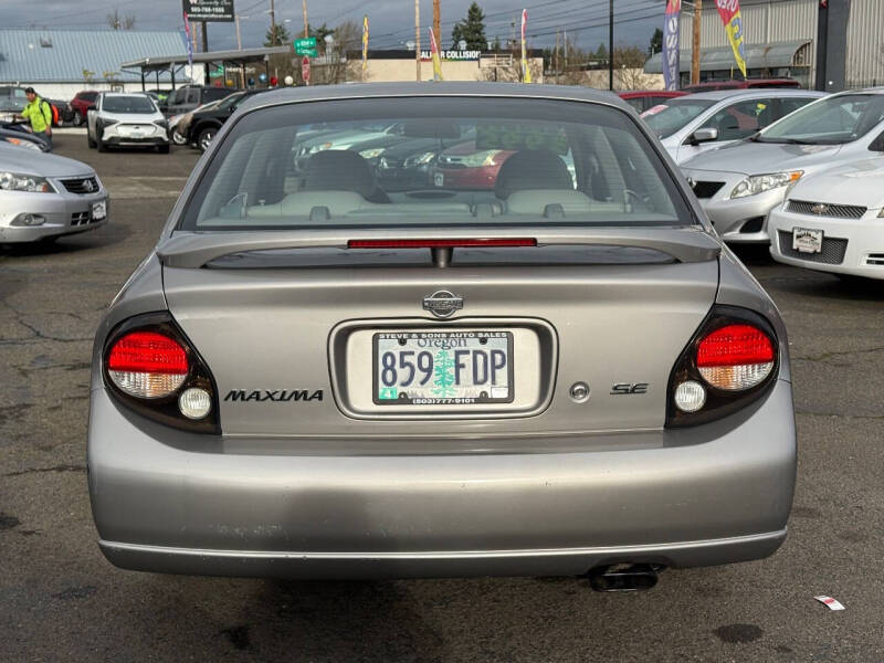 2001 Nissan Maxima SE