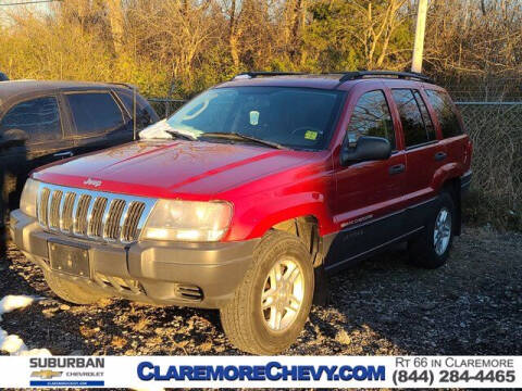2003 Jeep Grand Cherokee for sale at CHEVROLET SUBURBANO in Claremore OK