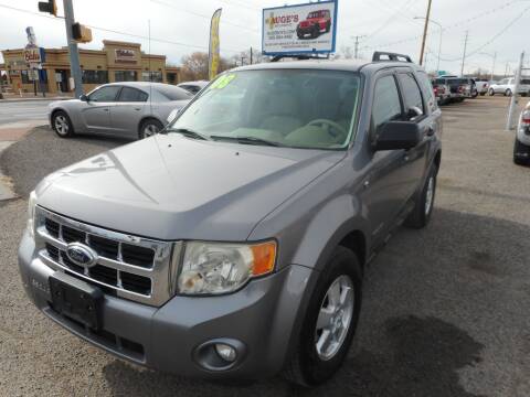 2008 Ford Escape for sale at AUGE'S SALES AND SERVICE in Belen NM