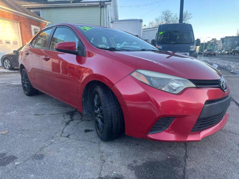 2014 Toyota Corolla for sale at Webster Auto Sales in Somerville MA