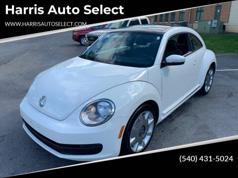2013 Volkswagen Beetle for sale at Harris Auto Select in Winchester VA
