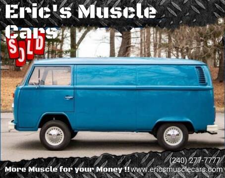 1979 Volkswagen Bus for sale at Eric's Muscle Cars in Clarksburg MD